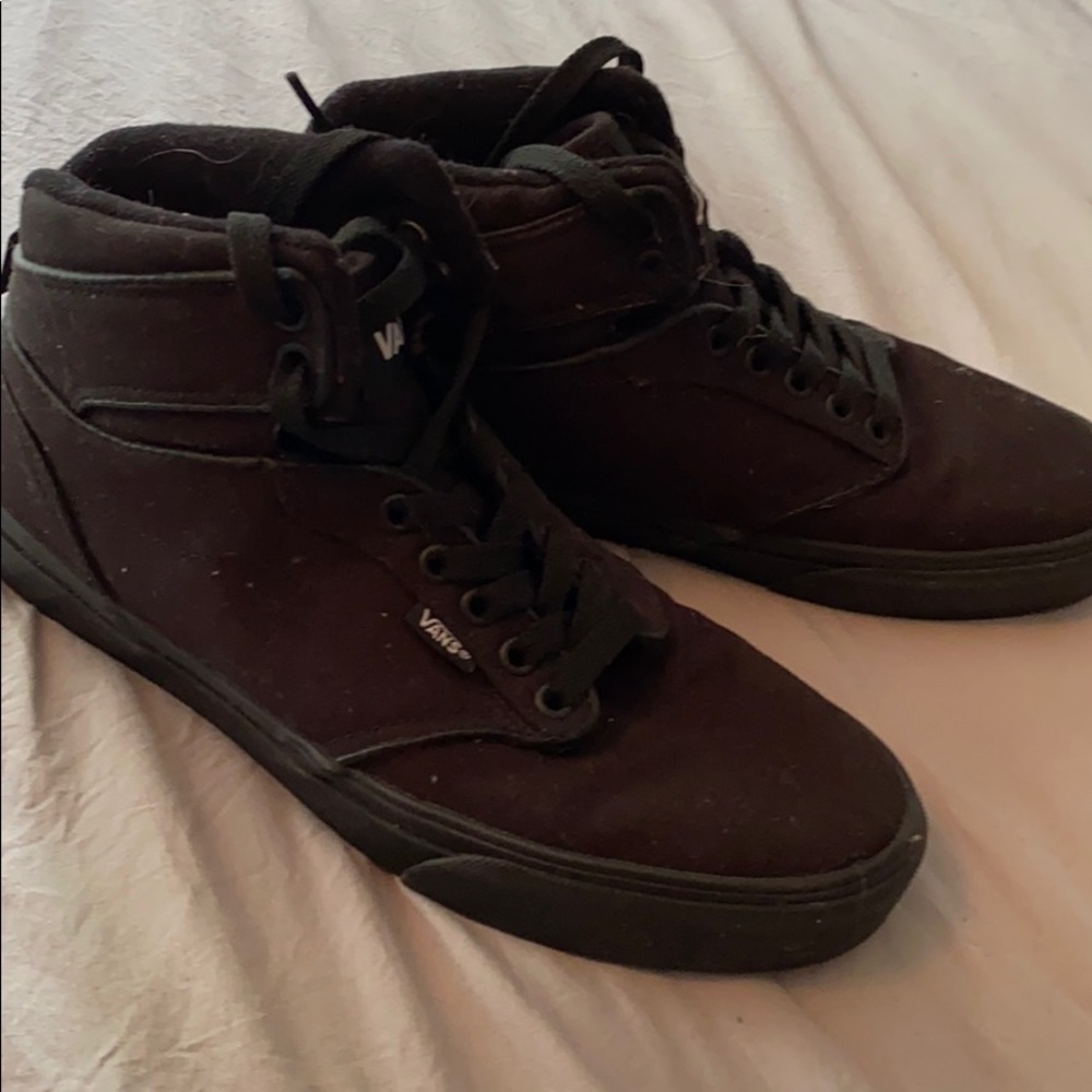 Black High Top Vans